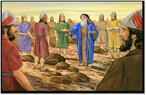 elias e os 450 profetas de baal